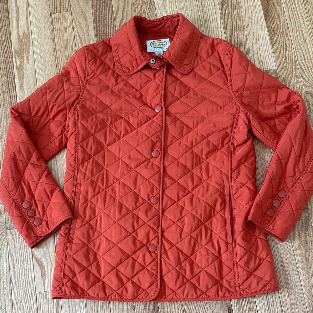 Talbots Lightweight Quilted Jacket Petite Small